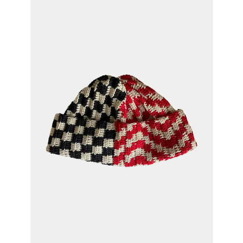 Шапка бини Jacob Cro, размер one size, мультиколор