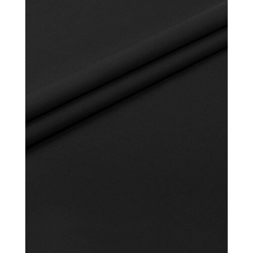 Ткань бязь гладкокрашенная 140 гр ГОСТ. Цвет черный. Готовый отрез 5*1,5 м