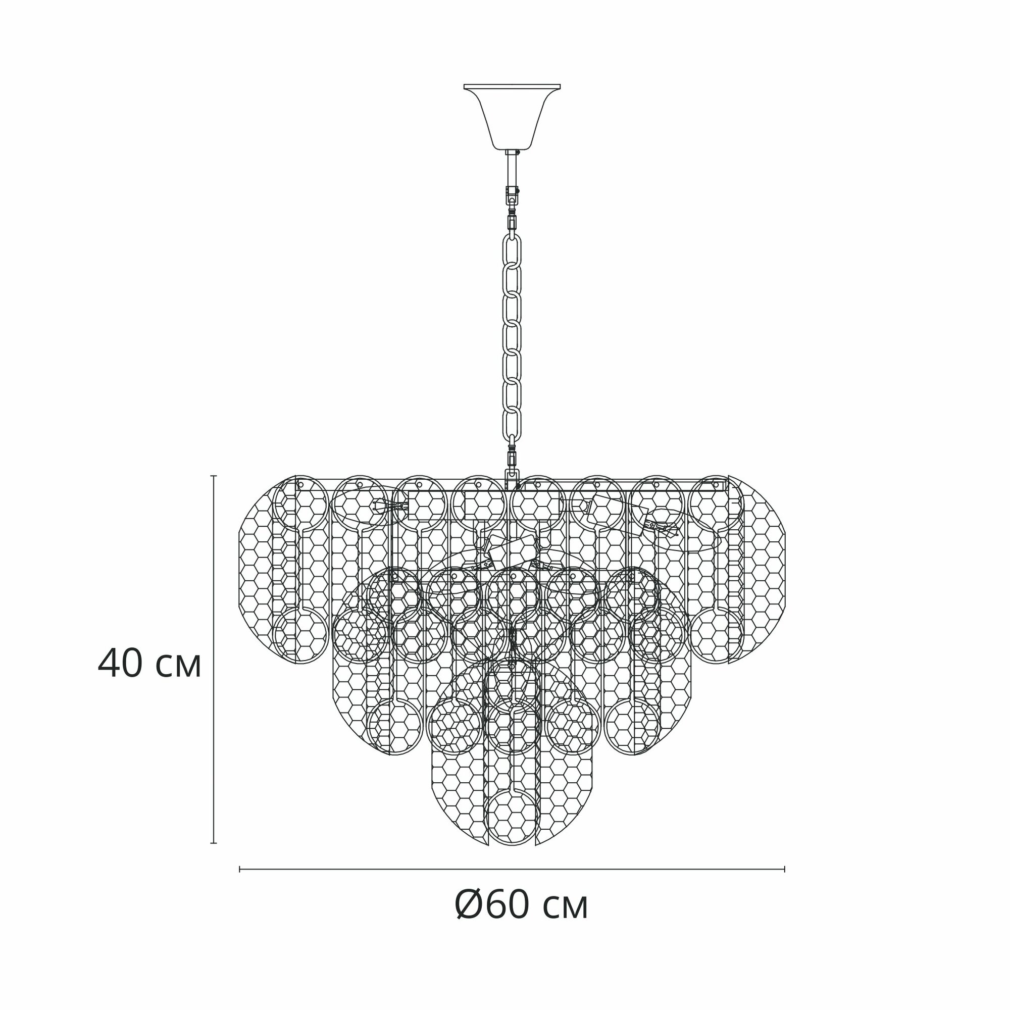 Люстры подвесные Arte Lamp EVELYN A4073LM-12PB - фотография № 6