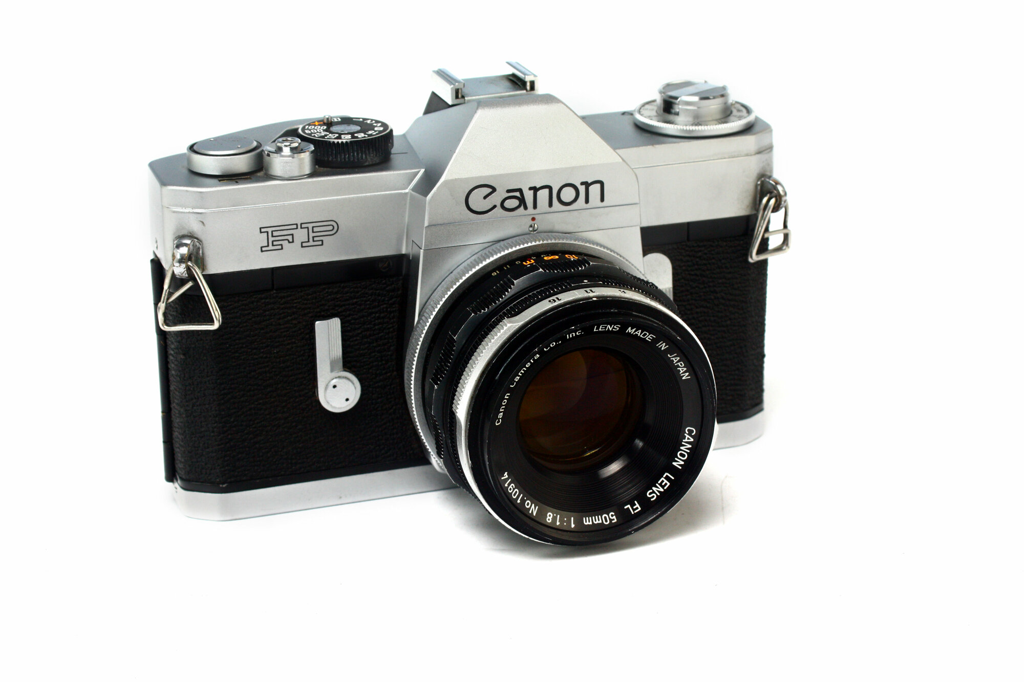 Canon FP + Canon 50mm f1.8 Japan