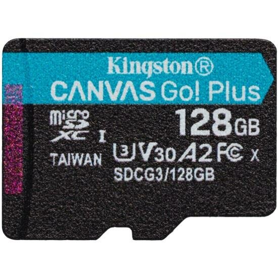 Карта памяти micro sdxc 128gb uhs-i sdcg3/128gbsp kingston