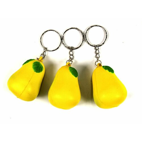 Брелок Игрушка - Праздник, 3 шт., желтый