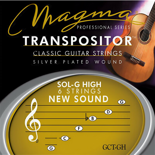 комплект струн для классической гитары magma strings gct d Комплект струн для классической гитары Magma Transpositor GCT-GH