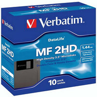 045215-28/087410-02/87410 Дискеты 3.5" дюйма 1,44 Мб Verbatim MF 2HD картон (10 дискет в упаковке)