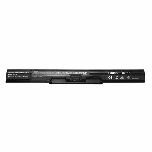 fit 05028 Аккумулятор для ноутбука Sony Vaio Fit E 14E, 15E, SVF1421, SVF1521 Series. 14.8V 2600mAh VGP-BPS35A, CS-BPS35NB