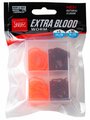 Насадки искусственные съедобные LJ Pro Series EXTRA BLOOD WORM X/XL мотыль 160/240 шт