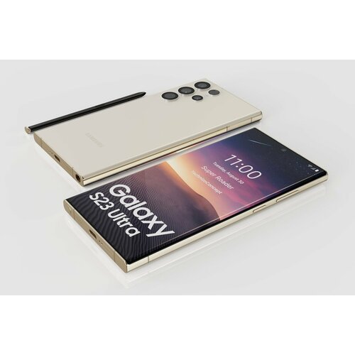 Матовая Гидрогелевая пленка на Samsung Galaxy S23 Ultra/Самсунг Галакси Эс23 Ультра, 1шт