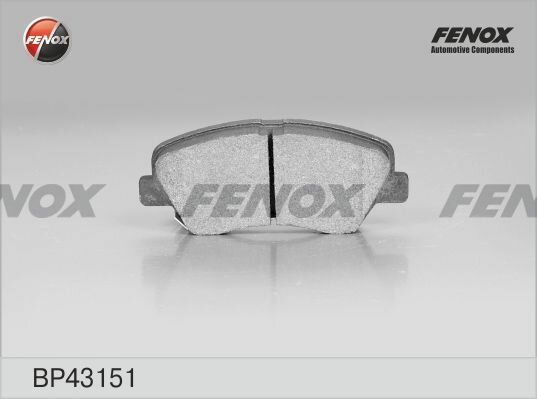 FENOX Колодки диск Hyundai Solaris/Accent IV 10- , i40 11-, Rio III 11- 132.6*58.2*17.5 BP43151