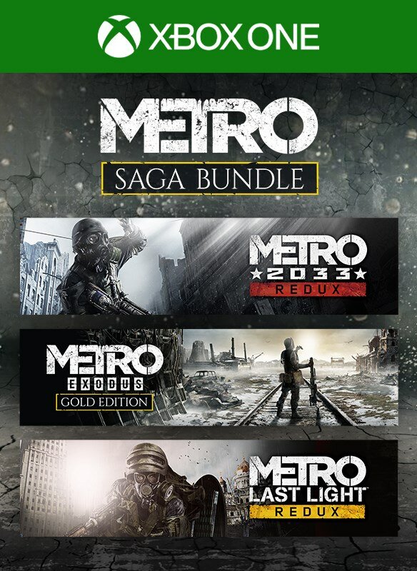 Игра Metro Saga Bundle (3в1), цифровой ключ для Xbox One/Series X|S, русская озвучка, Аргентина