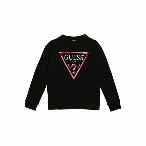 Свитшот GUESS, размер 18, черный