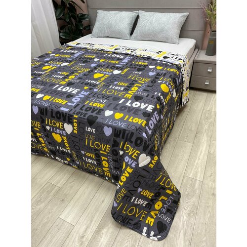 Покрывало двухстороннее евро макси Бязь