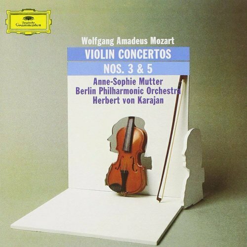 Виниловая пластинка Mozart, Anne-Sophie Mutter, Berliner Philharmoniker, Herbert von Karajan – Violinkonzerte, Violin Concertos (No.3 G-dur (G Major) KV 216, No.5 A-dur (A Major) KV 219) LP