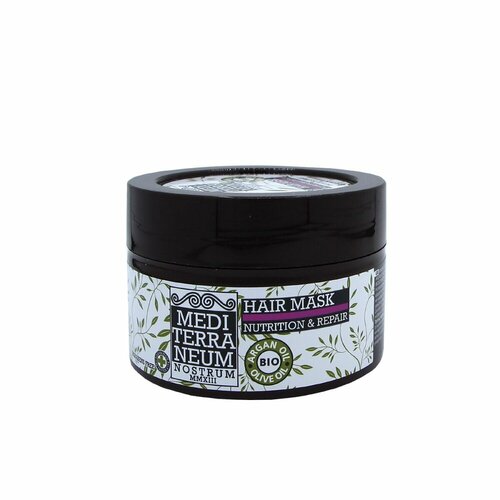 Nostrum Hair Mask Nutrition  & Repair - Нострум Питательная и восстанавливающая маска для волос, 250 мл -