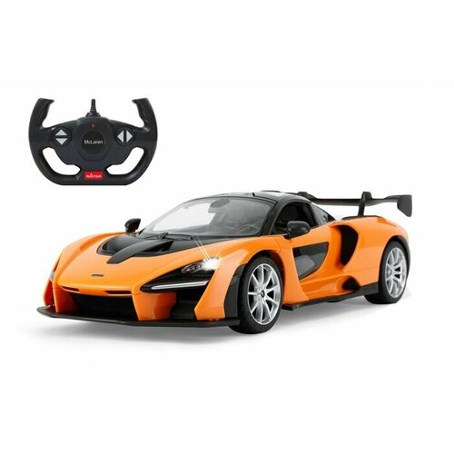 Машина р/у 1:24 McLaren Senna (цвет желтый) - Rastar [96700Y] машина радиоуправляемая 1 24 mclaren 765 1 шт