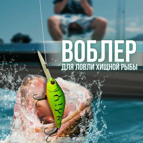 фото Воблер для ловли хищный b-switcher silent тихий заглубление 3.0-4.0м 2007 columbia fishing company