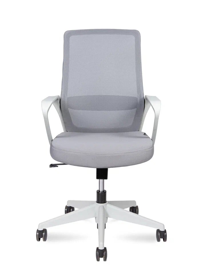 Norden Офисное кресло Pino grey LB серый пластик / серая ткань / серая ткань