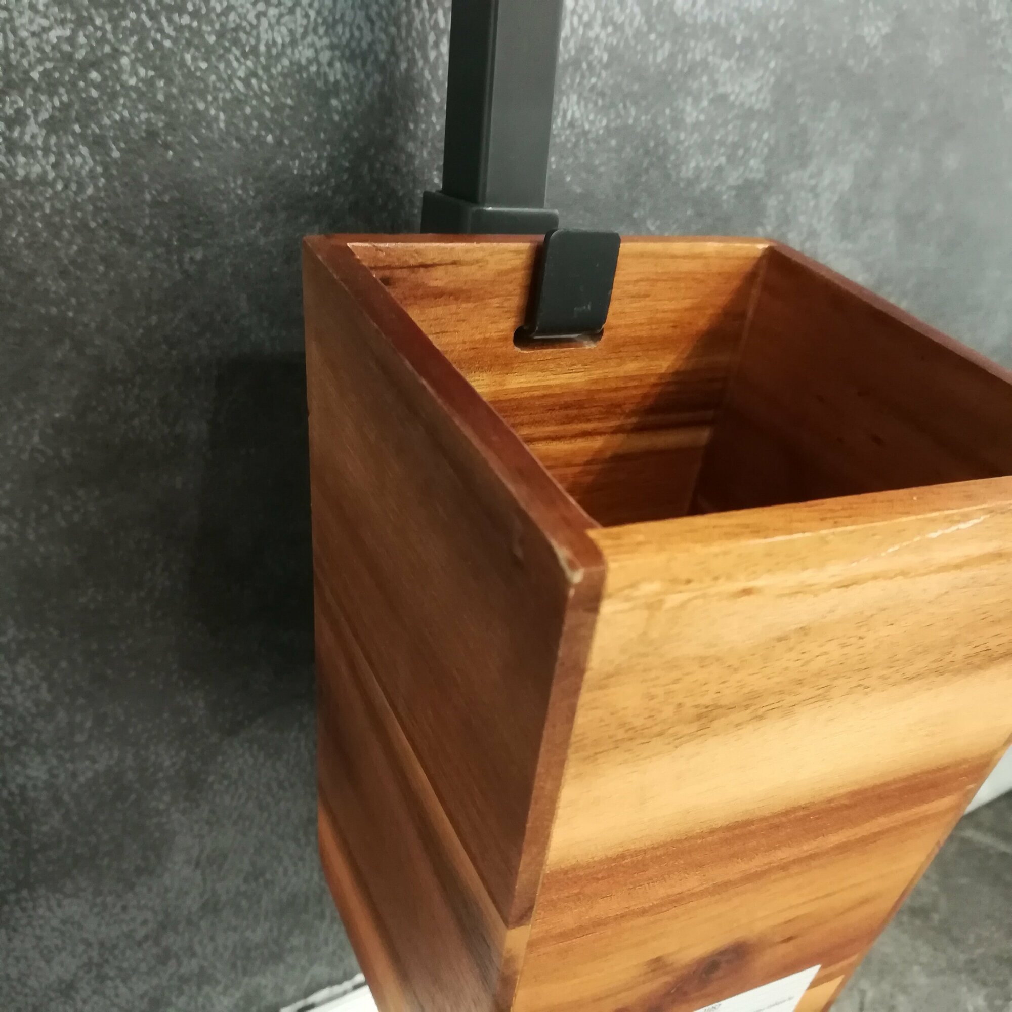 Набор крючков вертикальных Delinia ID 4.2х1.9х1.8 см, сталь, цвет чёрный, 2 шт. - фото №2