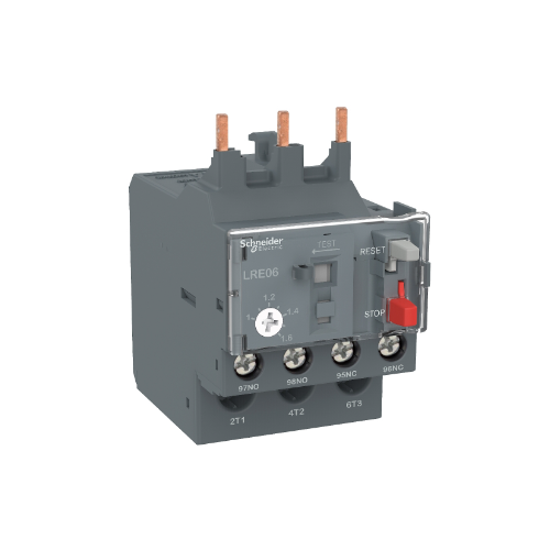 фото Реле перегрузки тепловое 4-6А для контакторов LC1E06. E38 Schneider Electric, LRN10N