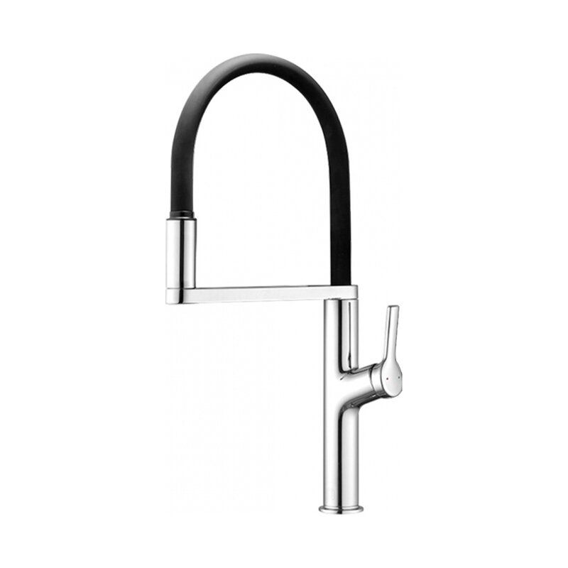 Кухонный поворотный смеситель Diiib Rotatable Kitchen Faucet Tall Silver (DXCF012)