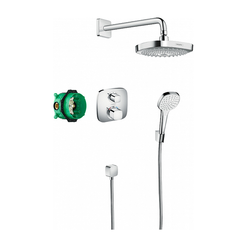 Hansgrohe Select E Душевая система ( встройка 8 в1 ) держатель для душа hansgrohe 28331000