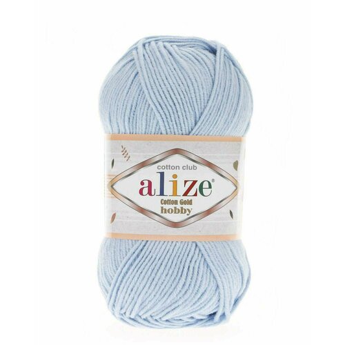 Пряжа Alize Cotton gold hobby (Ализе Коттон голд хобби) 2 шт 513 55% хлопок, 45% акрил 165 м, 50г