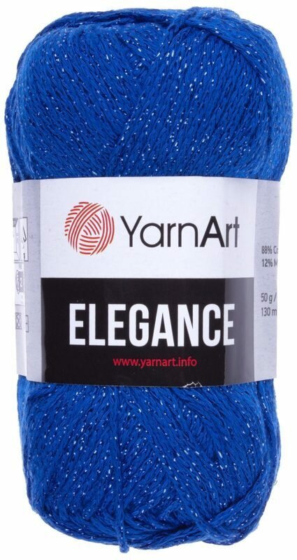 Пряжа YarnArt Elegance 50г, 130м (ЯрнАрт Елеганс) цвет 106 василек, 1шт