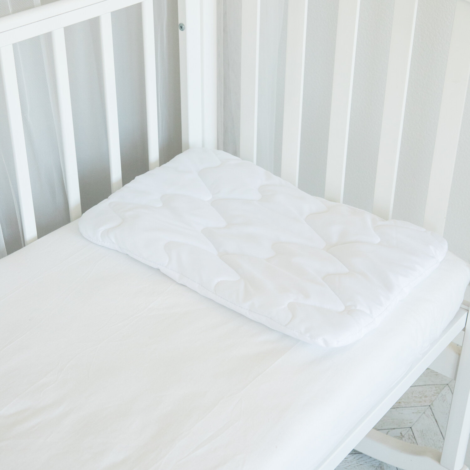 Подушка для новорожденных 40х60см Подушка детская для малышей в кроватку, коляску