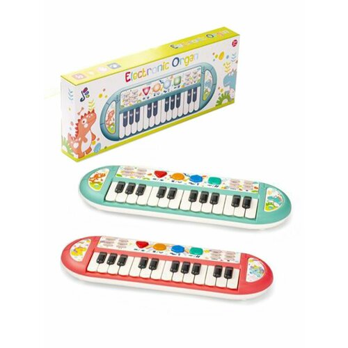 Музыкальный инструмент: Орган 24 клавиши, свет/звук, в асс. Наша Игрушка 6809E