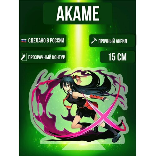 Аниме фигурка акриловая Убийца Акаме Akame ga Kill! Акаме