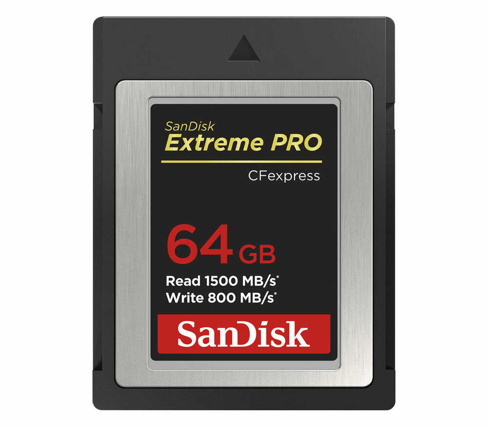 Карта памяти SanDisk CFexpress Type B 64GB Extreme Pro W800/R1500