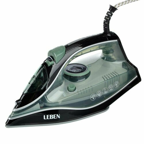 Утюг с отпаривателем 2 000 Вт подошва - керамическое покрытие зеленый 179900₽