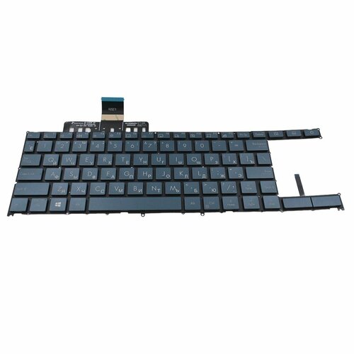 Клавиатура для Asus ZenBook Duo UX481FA ноутбука с подсветкой аккумулятор для ноутбука asus zenbook pro duo ux481 c41n1901 15 4v 4550mah
