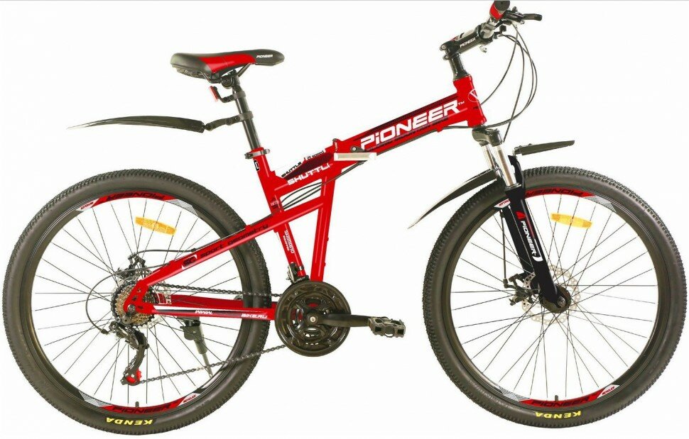фото Велосипед PIONEER SHUTTLE 26"/17" red-black-white 1308721