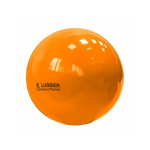 Мяч для художественной гимнастики однотонный, d=19 см оранжевый Спортекс