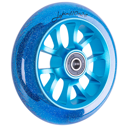 фото Колесо для трюкового самоката techteam x-treme 110*24мм, lupin, blue