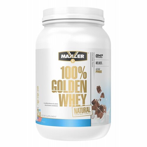 фото 100% golden whey, natural / 908 г, coconut / кокос maxler
