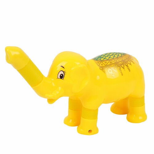Игрушка антистресс Pop Tube Слон интерактивная тянущаяся трубка для мальчиков и девочек