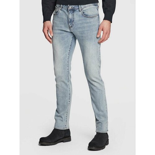 Джинсы Armani Exchange, размер 34/32 [JEANS], голубой