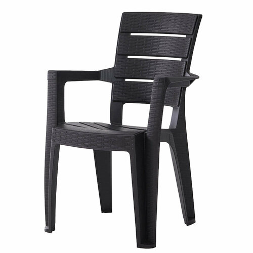 Кресло пластиковое Heniver Ayder шоколад 560х440х890 мм (SPC-S026)