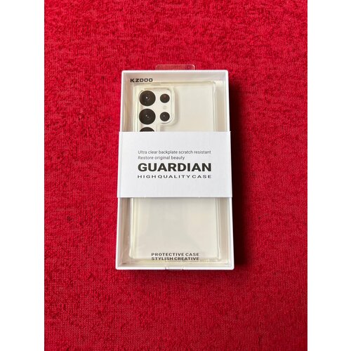 Чехол KZDOO Guardian для Samsung Galaxy S24 Ultra Прозрачный / Clear пластиковая накладка kzdoo guardian для samsung galaxy s24 прозрачная