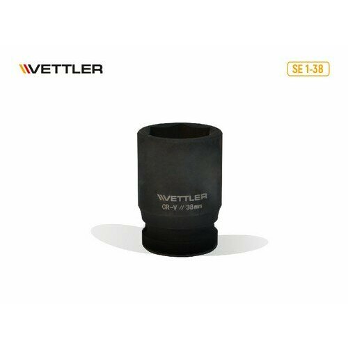 VETTLER Головка ударная 1DR 38 мм (VETTLER)