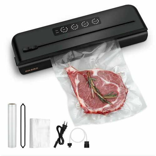 Вакууматор для продуктов INKBIRD IVS-011 набор пакетов и рулон с пакетами в комплекте 7670₽