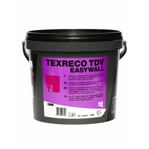 Готовый клей для обоев Texreco TDV EasyWall - 5кг 1900₽