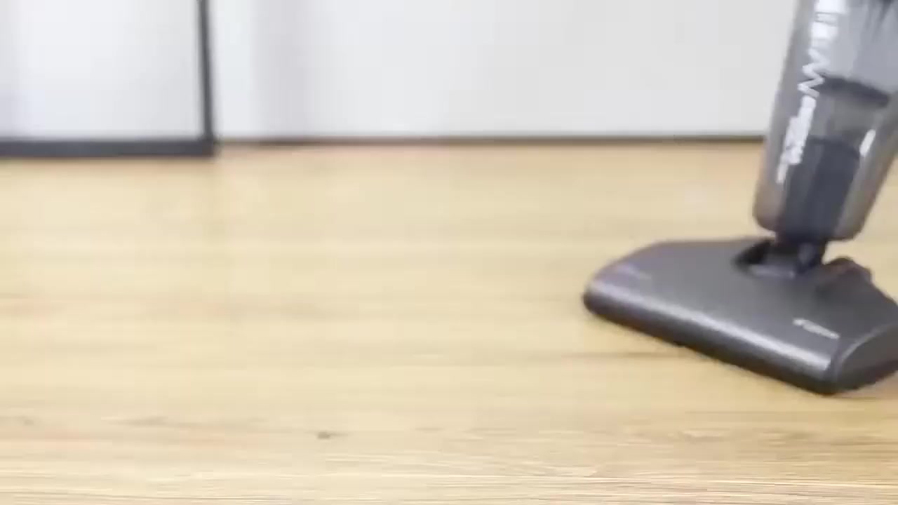 Вертикальный пылесос Deerma DX115C с фильтром тонкой очистки, для сухой уборки дома и авто. Вертикальная парковка. — фото 1