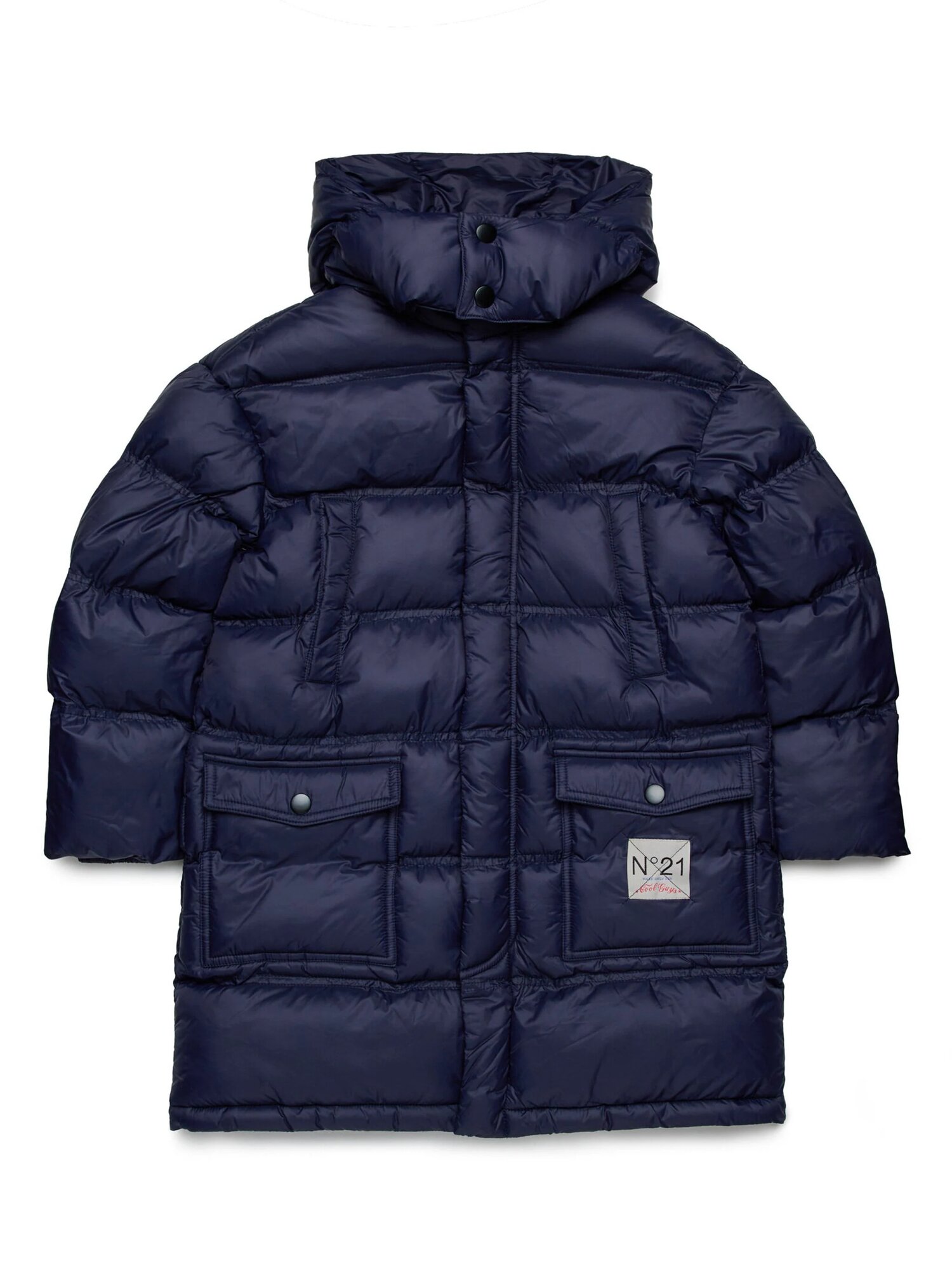 Пуховик N° 21, размер 16 лет, синий