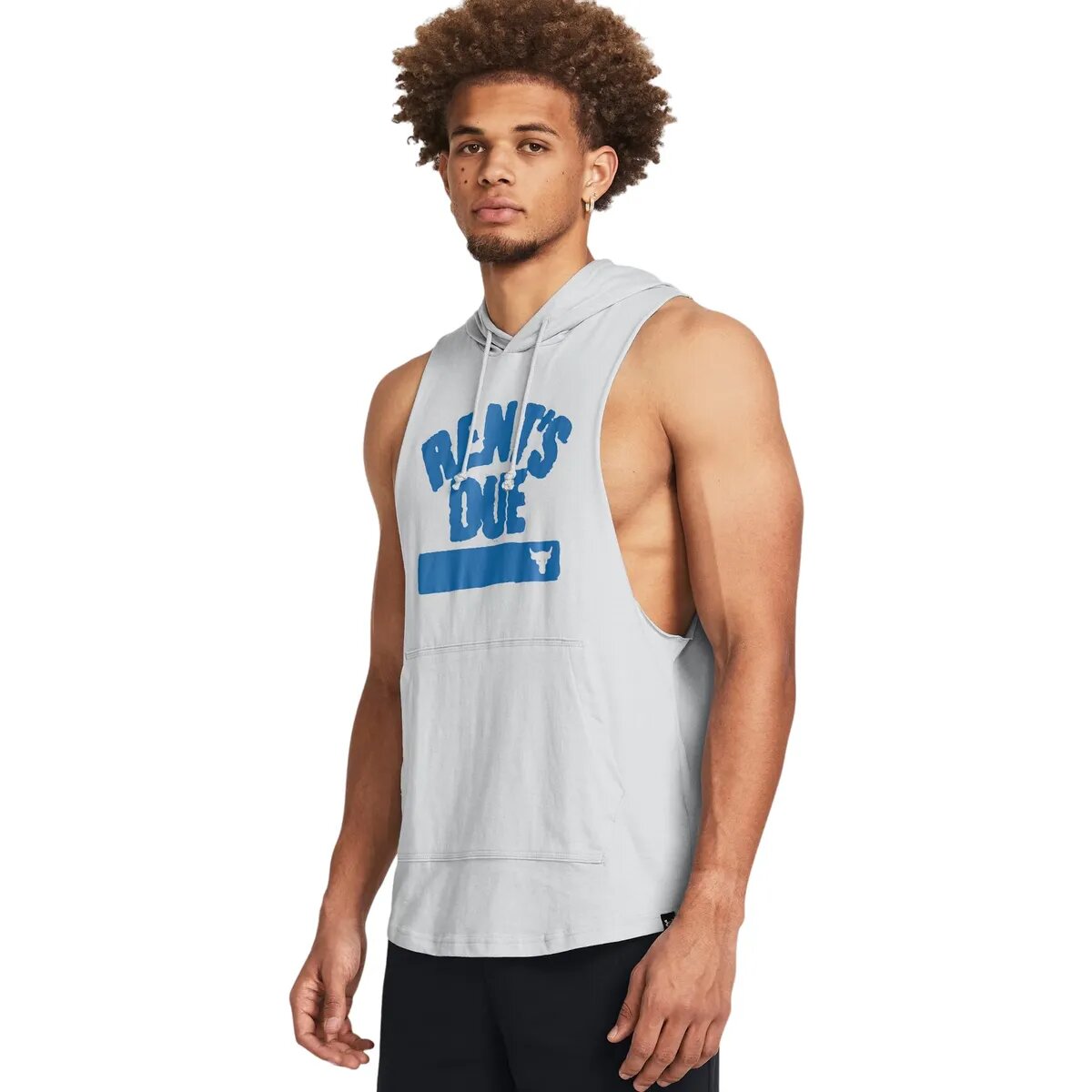 Худи спортивное Under Armour PROJECT ROCK RENTS DUE SL HD размер MD  серый