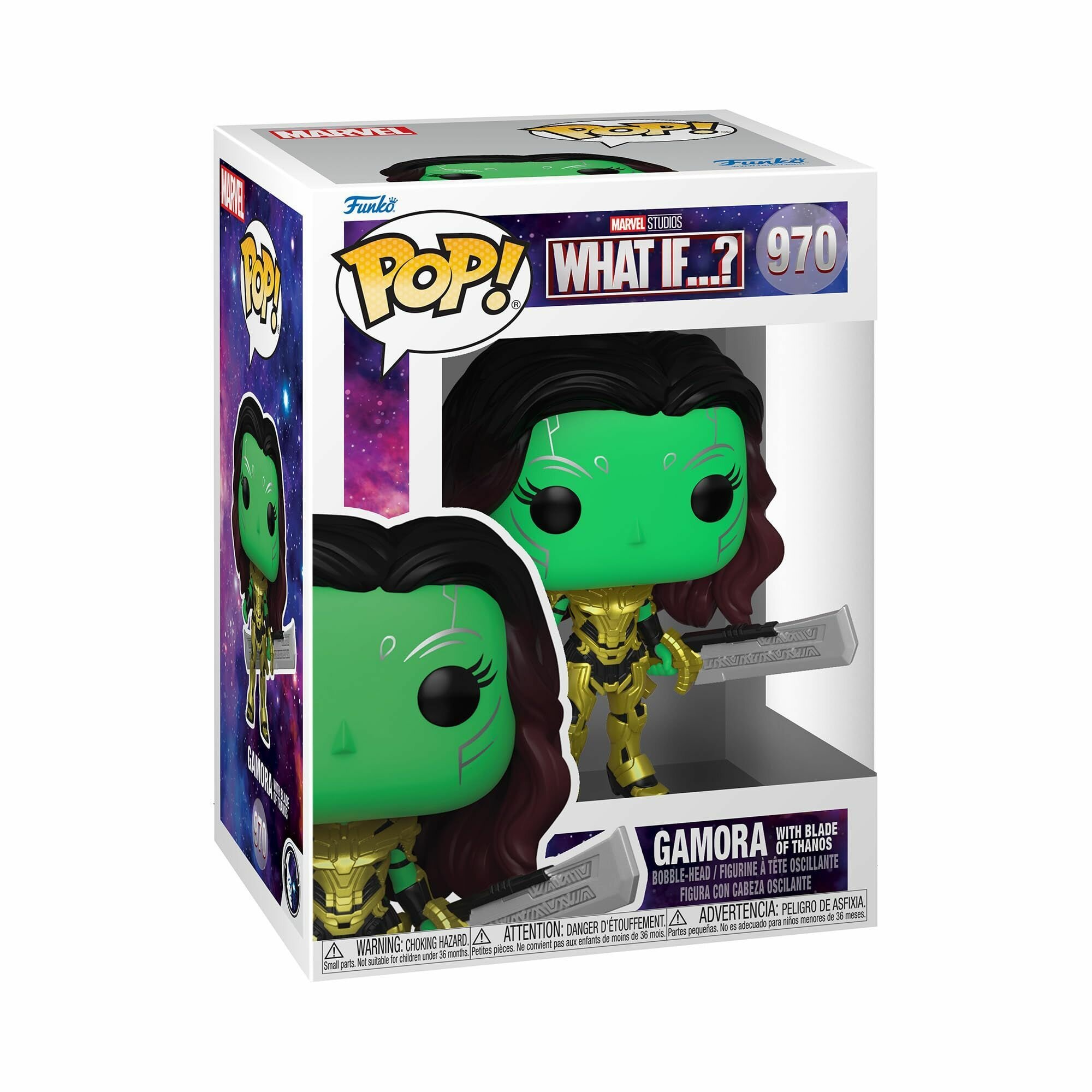 Фигурка Funko POP Стражи Галактики Гамора с мечем Таноса