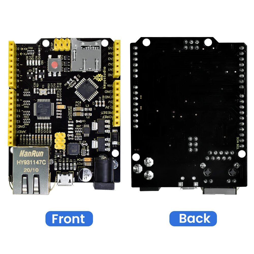 Keyestudio W5500 Ethernet сетевая плата для Arduino UNOR3