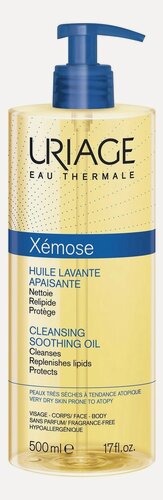 Изображение товара Очищающее успокаивающее масло для тела Uriage Xemose Huile Lavante Apaisante Масло 500 мл
