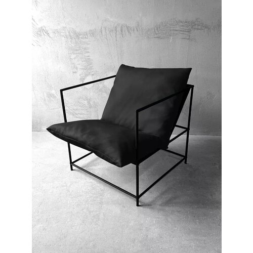 Кресло для отдыха Флафф Кожзам черный 7999₽